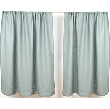 Snový svět Lněný závěs Simple khaki - 150 cm