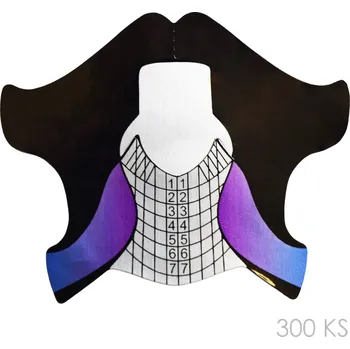 ENII NAILS Šablona na nehty MINI ALU 300ks