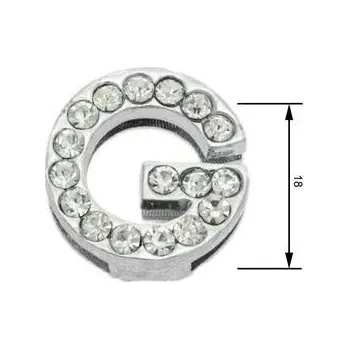 psí známka Navlékací písmenka G 18 mm