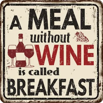 Fototapeta DIMEX | Vliesová fototapeta Cedule - Víno MS-5-2103 | 375 x 250 cm| červená, bílá, černá + Vliesová fototapeta na stěnu DIMEX Cedule - Víno MS52103 v rozměru 375 x 250 cm + lepidlo zdarma