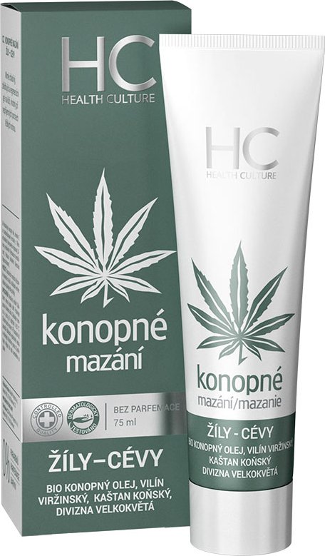 MedicProgress KONOPNÉ MAZÁNÍ ŽÍLY-CÉVY 75 ml