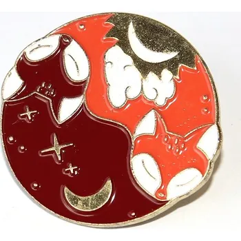 Brož Brož BeCool - Propojení na všech úrovních, Liška nebo Kočka?, Jin Jang, Rovnováha v celém těle, Spící myšlenky, Love Nature 3295