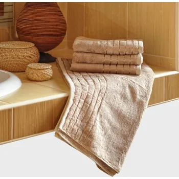 Ručník Ručník BAMBUS, béžový, 600g/m2, 50x100cm