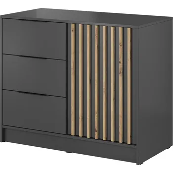 Komoda Komoda NELLY 2D | 105 cm | grafit