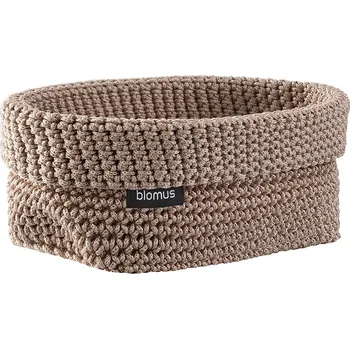 Úložný box BLOMUS Pletený košík Tela L růžový