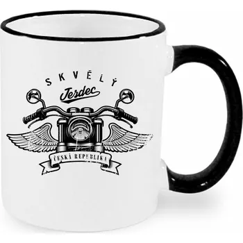 Hrnek - Skvělý jezdec Barva: Černá