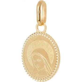 Šperk Stříbrná pozlacená madonka Panna Marie STRZ0892F