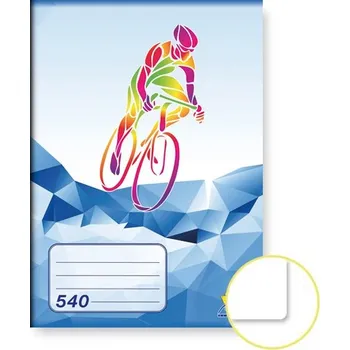 Sešit Sešit A5 nelinkovaný 540 Sport - Cyklistika