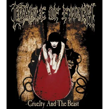 Nášivka nášivka na záda, zádovka Cradle Of Filth - Cruelty And The Beast