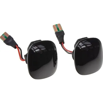 Autožárovka LED dynamické blinkry Škoda, Audi, Seat oranžové kouřové - 96SK01S2