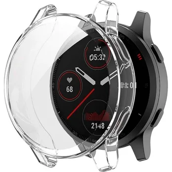 Příslušenství k chytrým hodinkám Silikonový kryt pro Garmin Vivoactive 4 - Transparentní