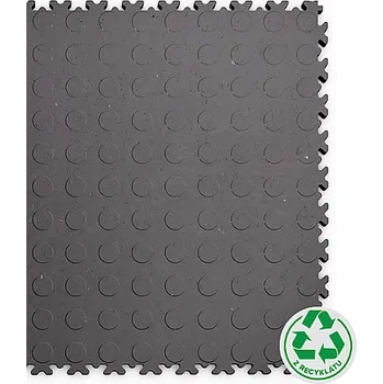 vinylová podlaha Speciální podlaha FORTELOCK Industry ultra ECO Classic Penízky Grafitová