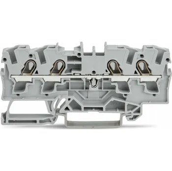 Rozvaděč 4vodičová průchozí svorka; 4 mm2; Vhodná pro aplikace Ex e II; Boční a středový popis