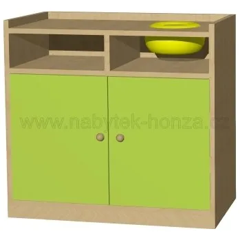 přebalovací pult a komoda D205+S dětský přebalovací pult