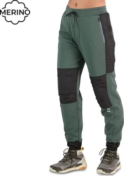 Dámské kalhoty Sportovní kalhoty Mons Royale Wms Decade Pants burnt sage/black S 2023 - Odesíláme do 24 hodin
