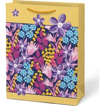 Dárková taška 260x340x140 mm - MFP T5 M73-4 Květiny