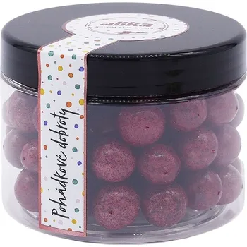 Sušené ovoce Alika Lyo černý rybíz v jogurtu 300 g dóza