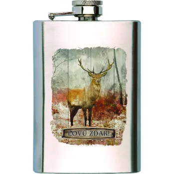Placatka Placatka nerez pro myslivce - Jelen 200ml