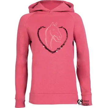 Dětská mikina HKM -AMELIE- - Růžová - 134/140