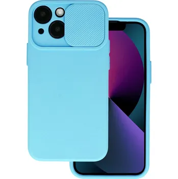 Pouzdro na mobilní telefon Camshield: Camshield Soft pro Samsung Galaxy S21 FE, světle modré