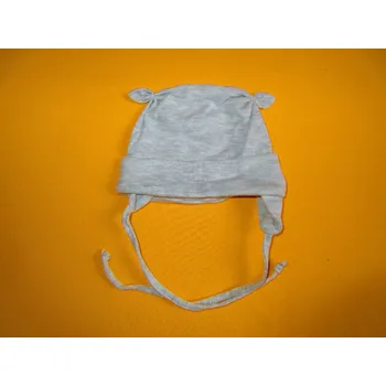 Kojenecká čepice Arex, ČR Jednobarevná kojenecká bavlněná čepička Barva: šedá, Velikost: 56