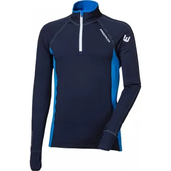 Pánské oblečení Mikina pánská Progress TOREZ ZIP, tmavě modrá/světle modrá Velikost: XL