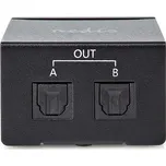 Rozbočovač Toslink NEDIS ASPL2512BK