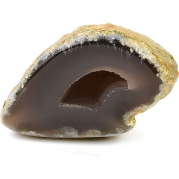 Přírodní kámen Achátová geoda s dutinou 228 g