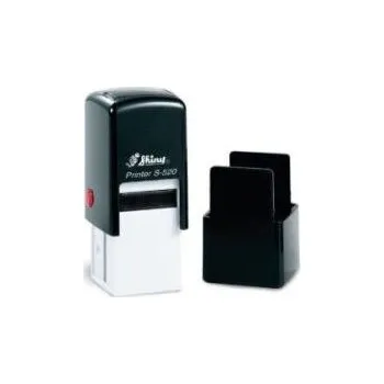 Razítko Shiny S-520, černý strojek, 20x20 mm barvy otisku nenapouštěná