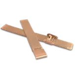 MINET Rose gold kovový tah MESH Band Rose Gold - 16 MPSNR16