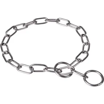 Obojek pro psa Obojek stahovací oválná oka nerez 55 cm