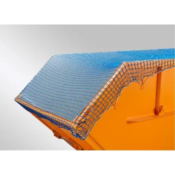 Pletivo BERGER – HUCK Kontejnerová síť PP 3,0 mm, 3,5 x 8,0 m, modrá, gumová šňůra