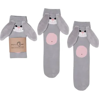 Mama's Feet Dětské podkolenky se zajíčkem Eared Animals Stefan Velikost: 1-3 roky