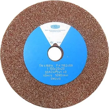 Brusný kotouč Brusný kotouč 150x20x20mm 99A 24 P 5 V 40