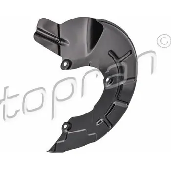 Brzdový kotouč Ochranný plech proti rozstřikování, brzdový kotouč TOPRAN 116 445