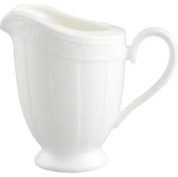 Cukřenka Villeroy & Boch White Pearl konvička na mléko, 0,25 l 10-4389-0780