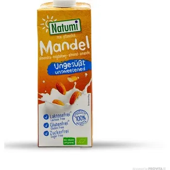 Rostlinné mléko Natumi AG Nápoj mandlový neslaz. bezl. 1l BIO NATUMI