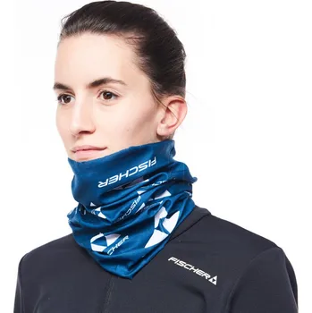 Šátek Šátek Fischer CI-Logo Navy/White (Multifunkční šátek modrobílý, nákrčník)