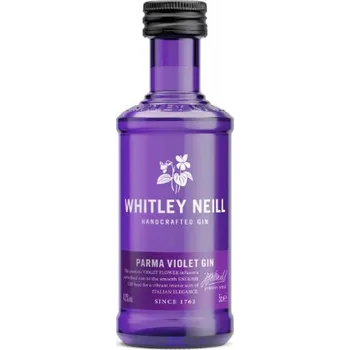 Gin Whitley Neill Parma violet gin 0,05L 43% (holá láhev)