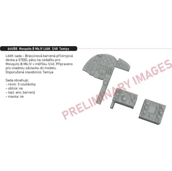 Plastikový model Eduard 1/48 Mosquito B Mk.IV LööK (TAMIYA)