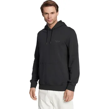Pánská mikina GUESS PÁNSKÁ MIKINA CHRISTIAN HOODIE FLEECE ČERNÁ M2BQ52K7ON4 JBLK Velikost: XL
