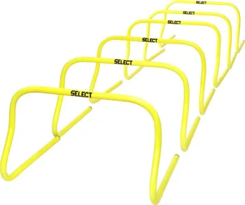 Atletická překážka Select Training Hurdle překážka 50 x 30 cm žlutá 6 ks