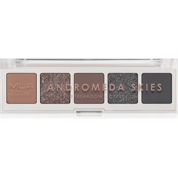 Oční stíny MUA Makeup Academy Professional 5 Shade Palette paletka očních stínů odstín Andromeda Skies 3,8 g