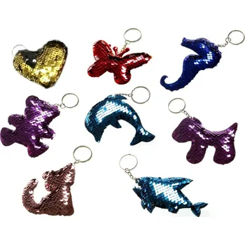 Přívěsek Přívěšek na klíče s flitry - různé druhy 12046 (Přívěsek s kroužkem pro zavěšení dětský batoh nebo jako klíčenka. Velikost cca 8 cm. Různé druhy. Zboží bude dodáváno dle aktuální skladové zásoby. )