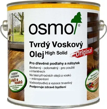 Olej na dřevo OSMO Color Original tvrdý voskový olej 125 ml