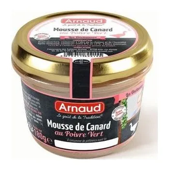 Kachní pěna se zeleným pepřem ve skle 180g Arnaud