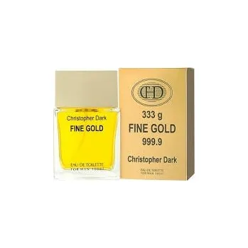 Pánský parfém Paco Rabanne Christopher Dark Fine Gold 999,9, Toaletní voda 100ml (Alternatíva parfému Paco Rabanne 1 million) Pre mužov Toaletní voda + Vzorek vůně zadarmo pri veľkej objednávke