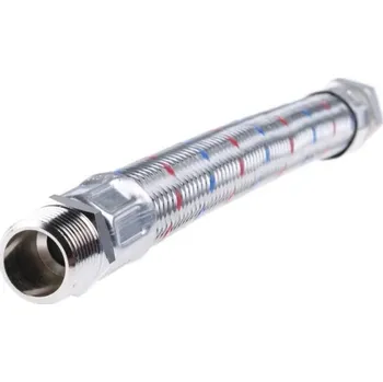 Vodovodní potrubí H2O Tlaková propojovací flexi hadice MF 5/4" x 5/4" 40cm, PN10, 100°C, plnoprůtoková FE304T.040