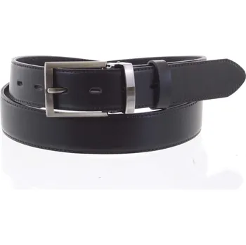 Módní doplněk Pánský kožený opasek Ctibor černý vel. 115