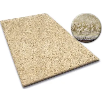 Koberec Kusový koberec SHAGGY Izebelie 5cm česnekový, velikost 60x100